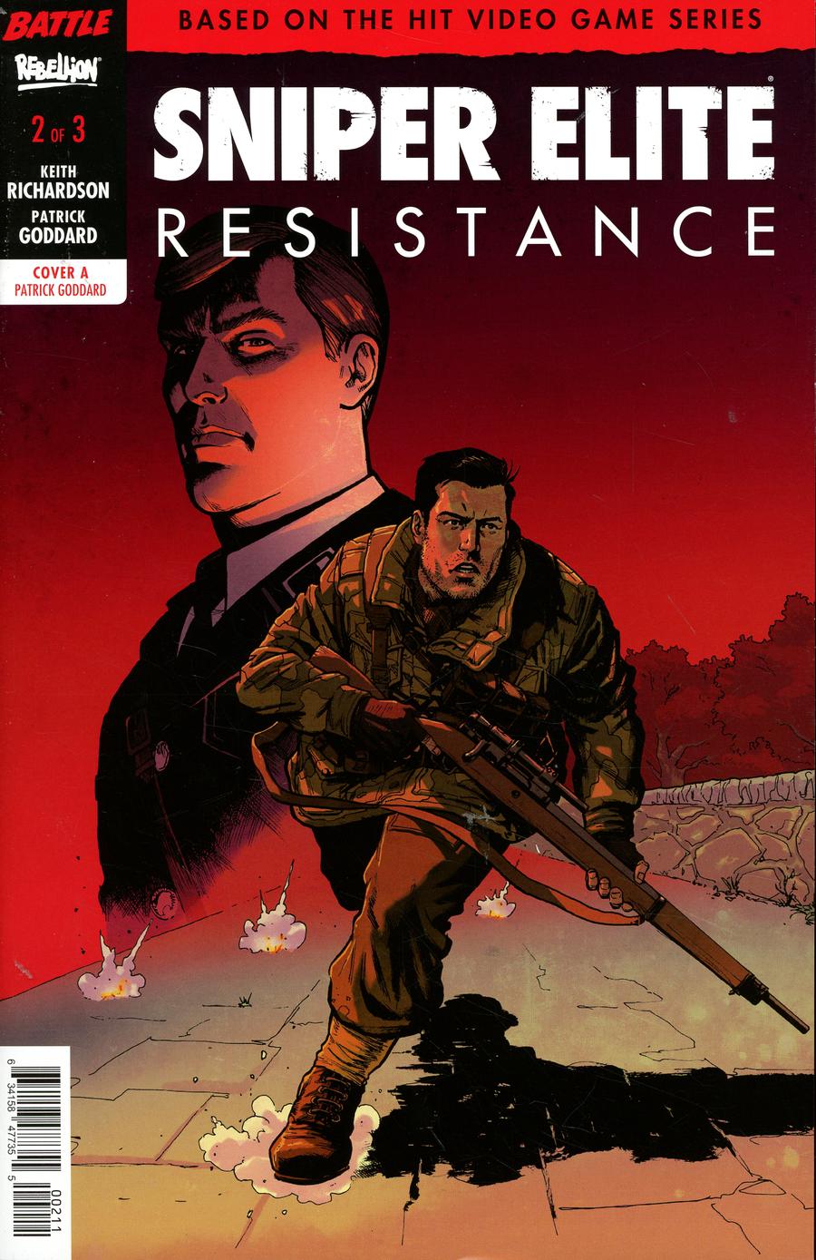 Sniper Elite Resistance #2 Cover A Regular Patrick Goddard Cover