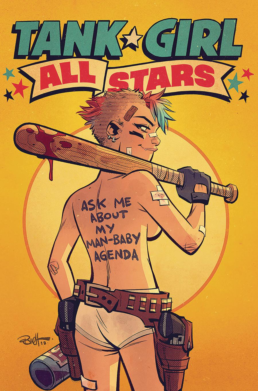 Tank Girl All Stars #4 Cover A Regular Brett Parson Cover