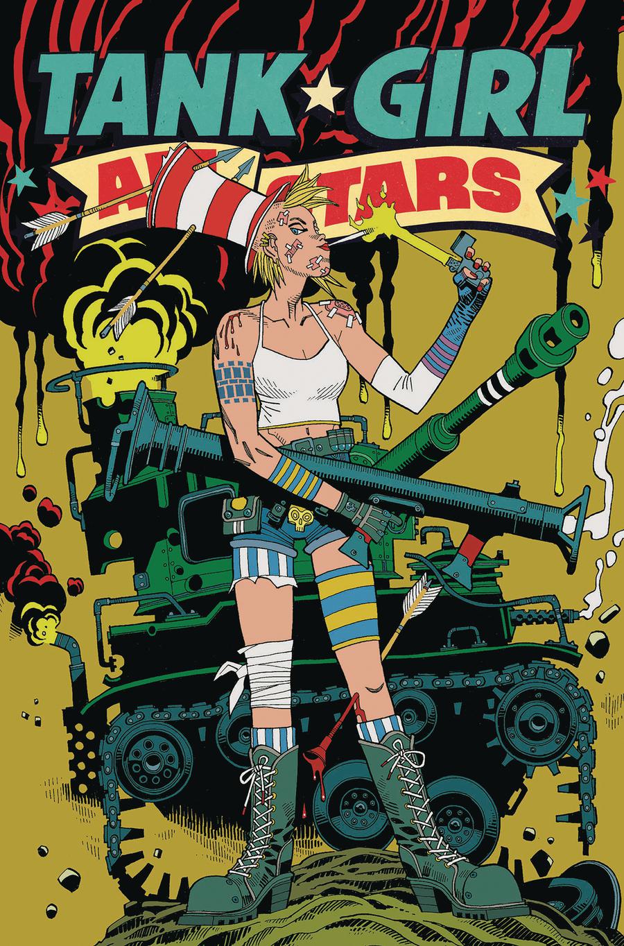 Tank Girl All Stars #4 Cover C Variant Mick McMahon Cover