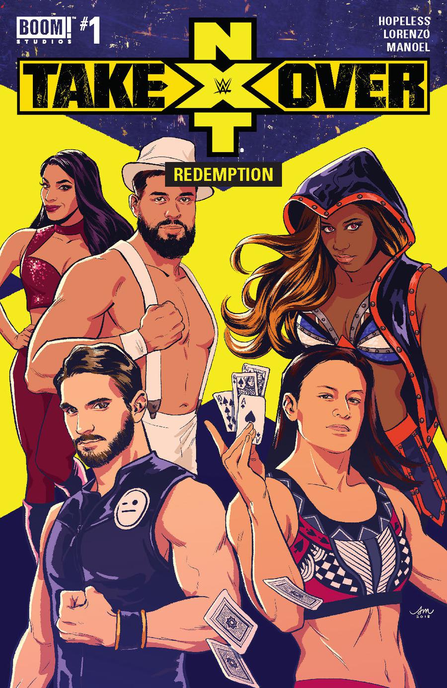 WWE NXT Takeover Redemption #1 Cover A Regular Audrey Mok Cover