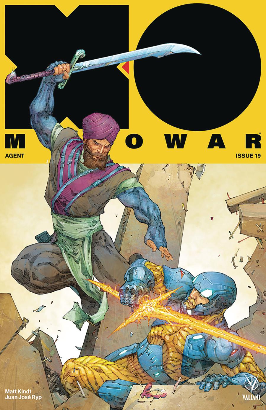 X-O Manowar Vol 4 #19 Cover A Regular Kenneth Rocafort Cover