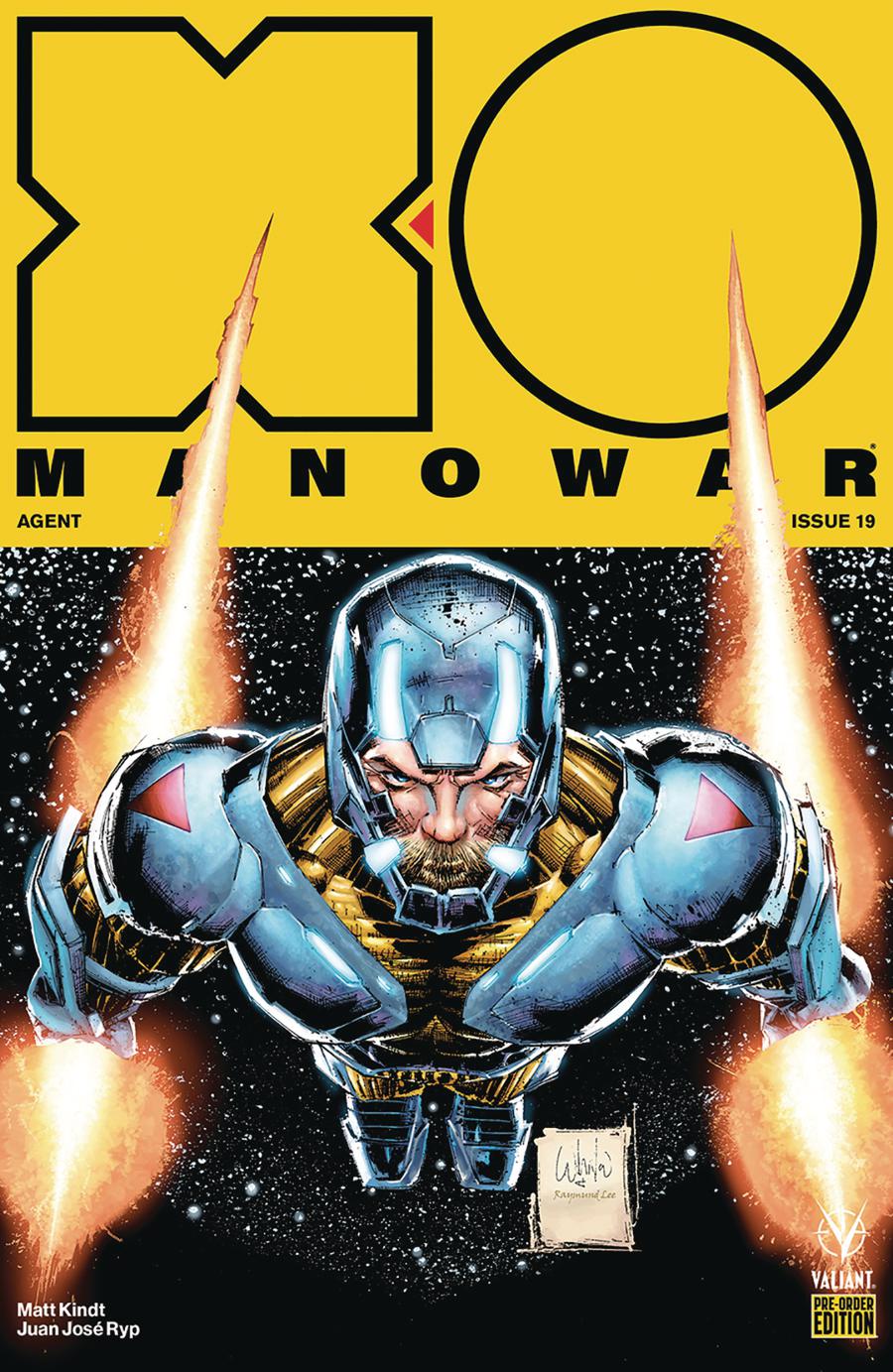 X-O Manowar Vol 4 #19 Cover D Variant Whilce Portacio Cover