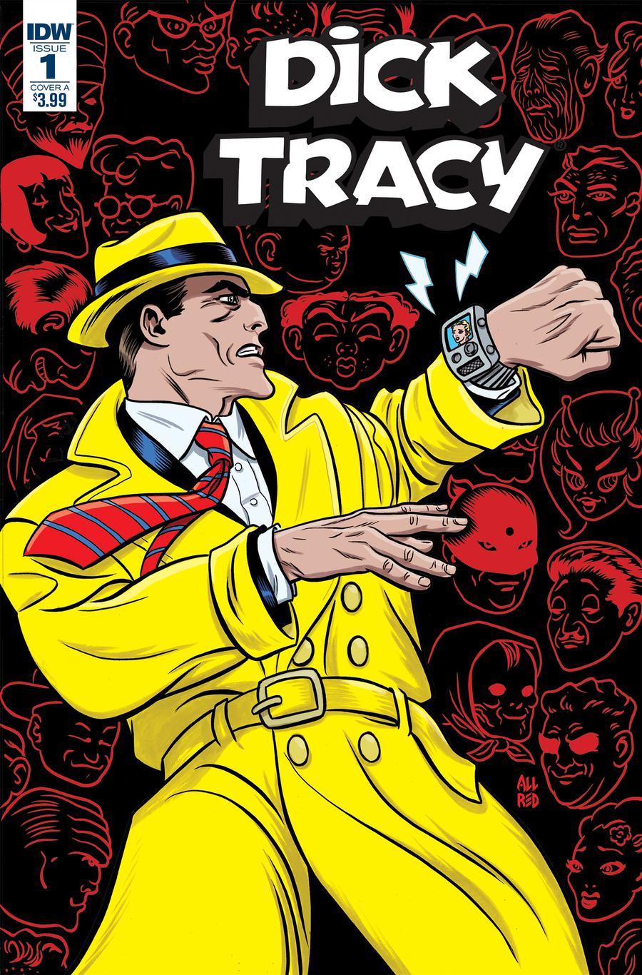 Dick Tracy Dead Or Alive #1 Cover A Regular Michael Allred Cover