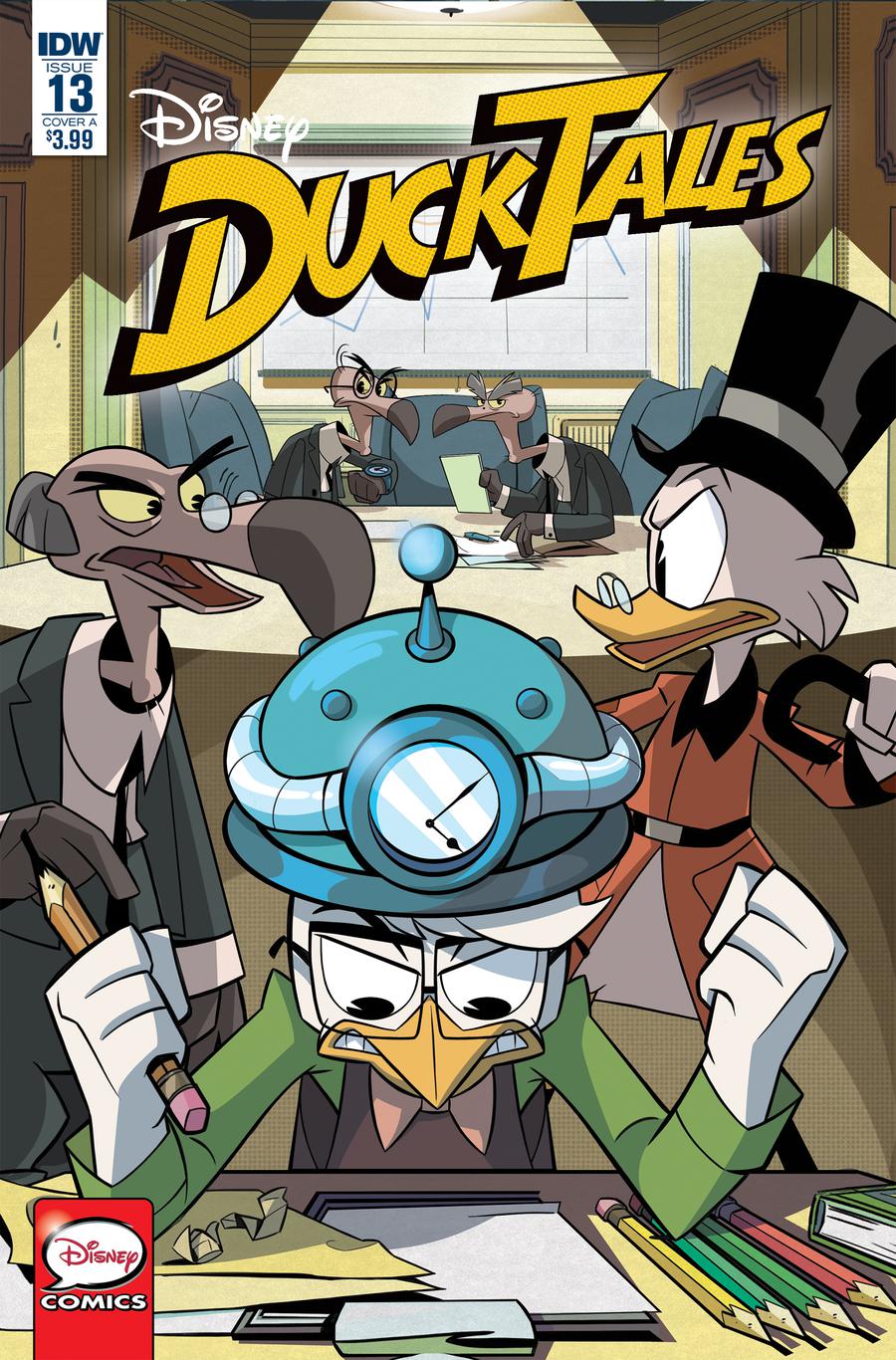 Ducktales Vol 4 #13 Cover A Regular Giuseppe Fontana Cover