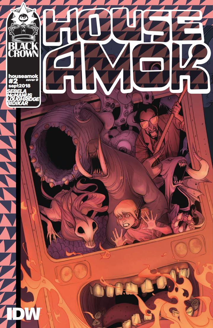 House Amok #2 Cover B Variant Caitlin Yarsky Cover