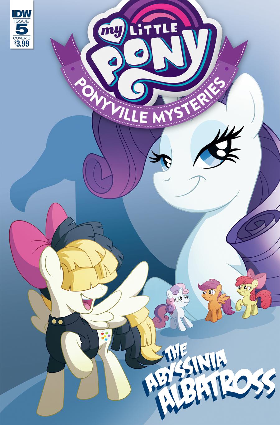 My Little Pony Ponyville Mysteries #5 Cover B Variant Philip Murphy Cover