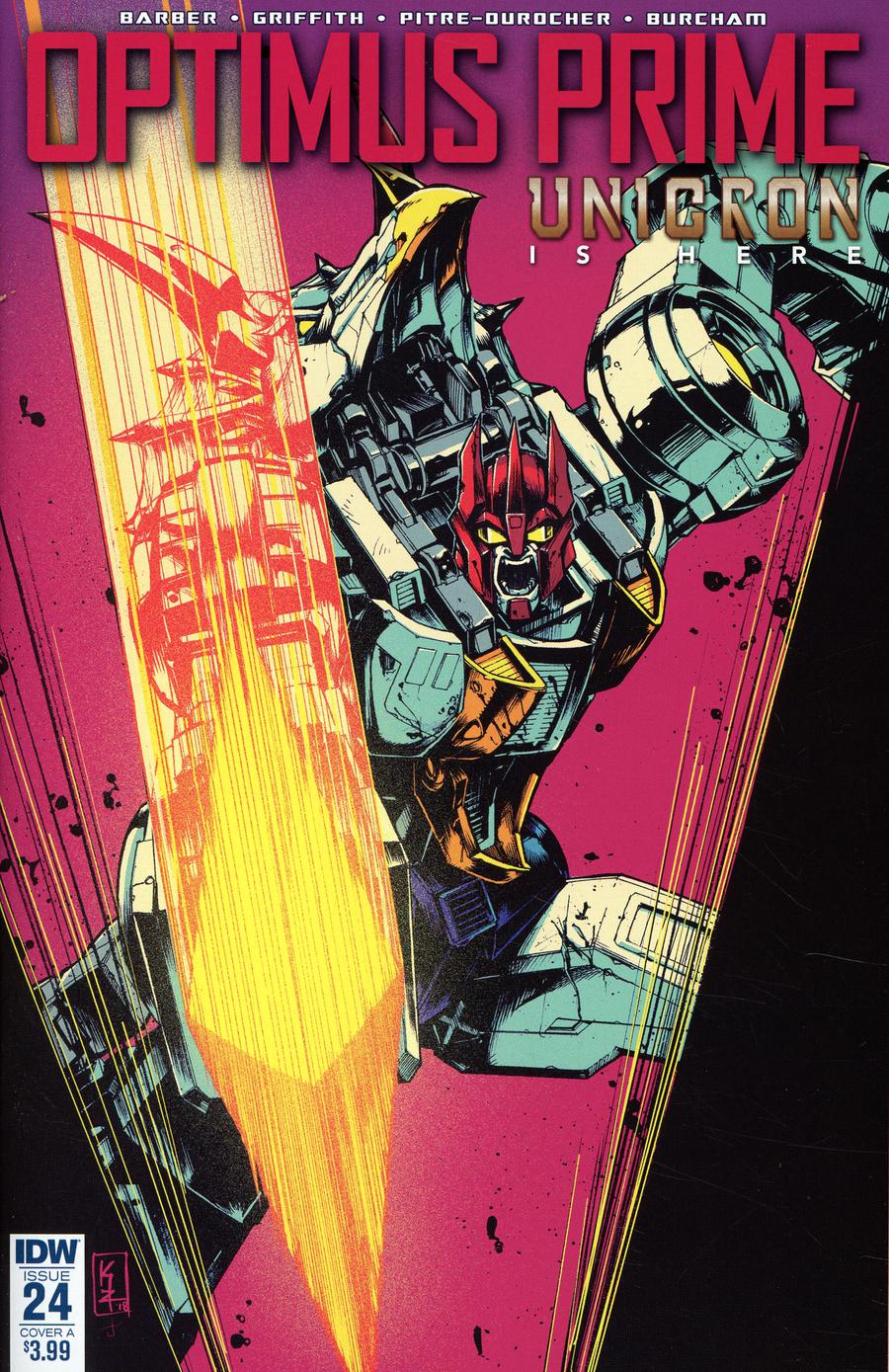 Optimus Prime #24 Cover A Regular Kei Zama Cover