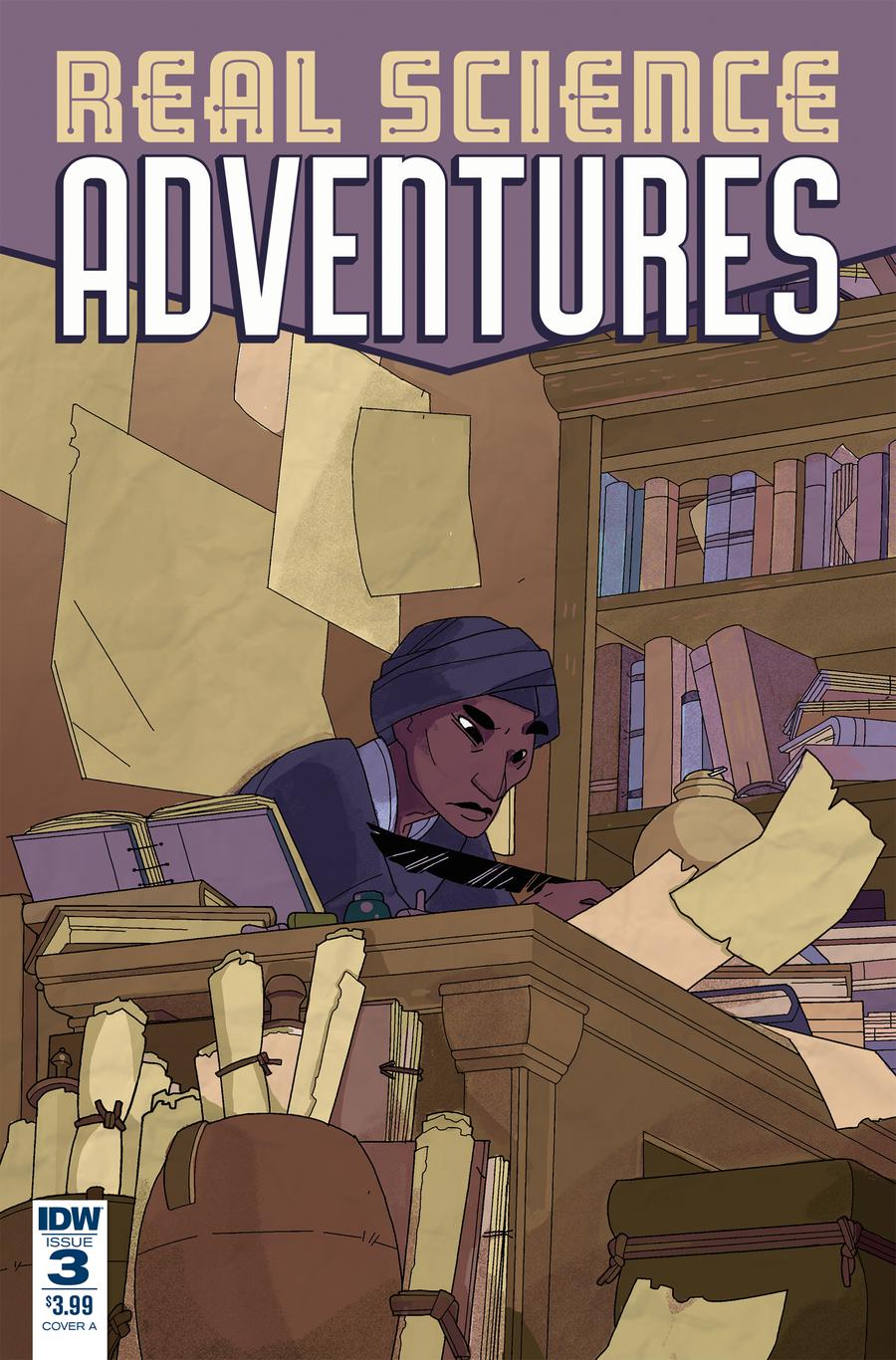 Real Science Adventures Nicodemus Job #3 Cover A Regular Meredith McClaren Cover