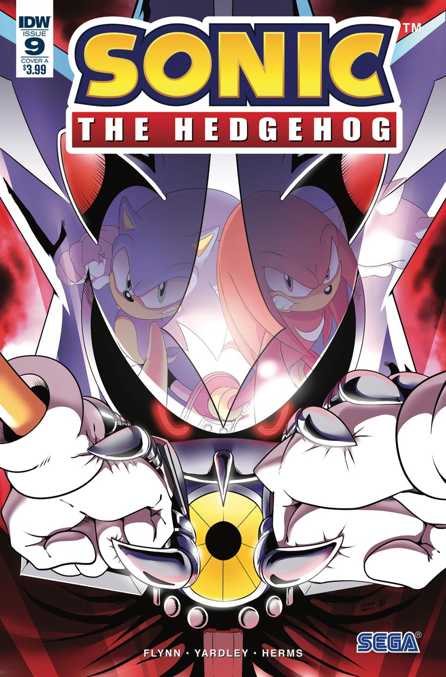 Sonic The Hedgehog Vol 3 #9 Cover A Regular Lamar Wells Cover