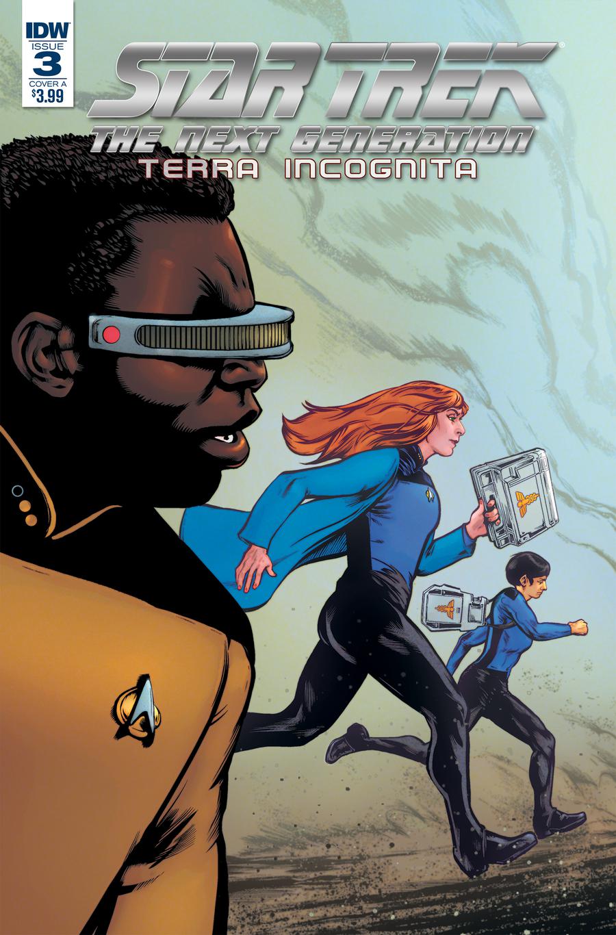 Star Trek The Next Generation Terra Incognita #3 Cover A Regular Tony Shasteen Cover