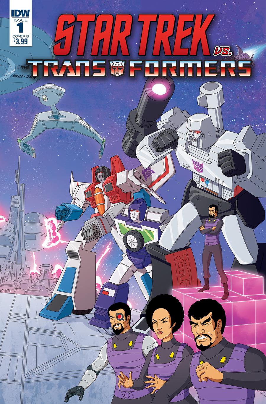 Star Trek vs Transformers #1 Cover B Variant Philip Murphy Cover