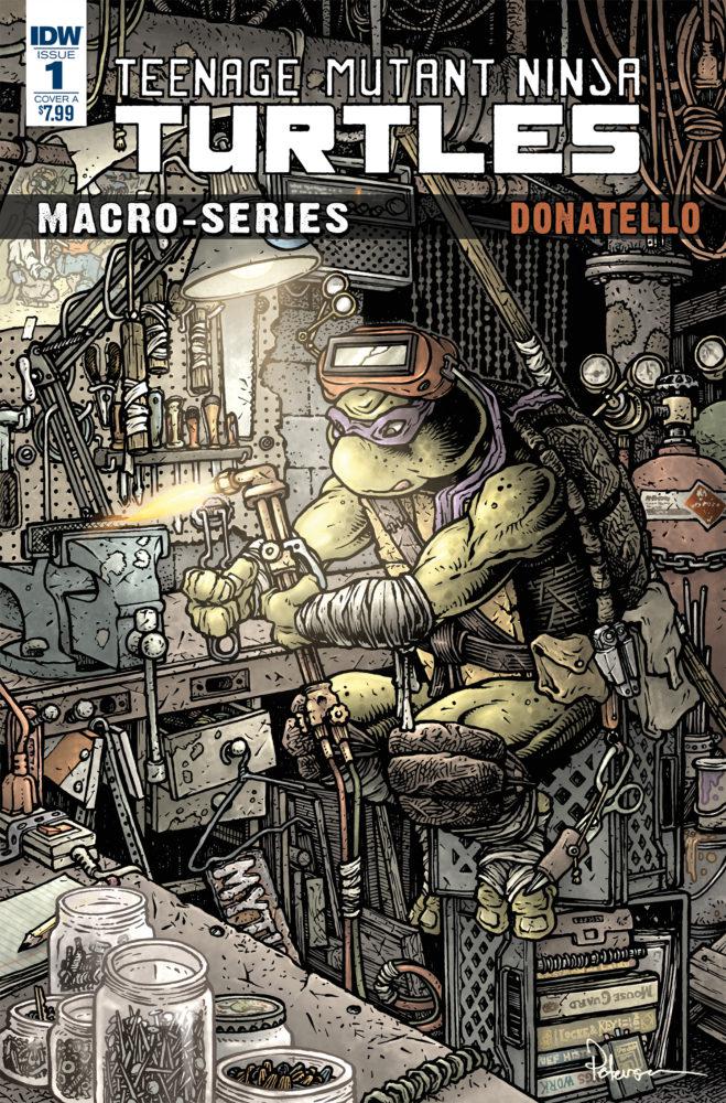 Teenage Mutant Ninja Turtles Macro-Series Donatello Cover B Variant Ryan Brown Cover