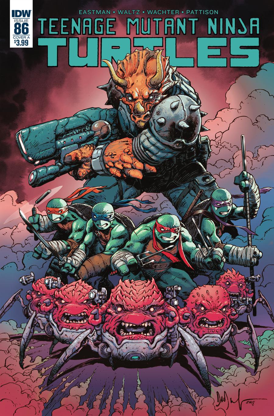 Teenage Mutant Ninja Turtles Vol 5 #86 Cover A Regular Dave Wachter Cover