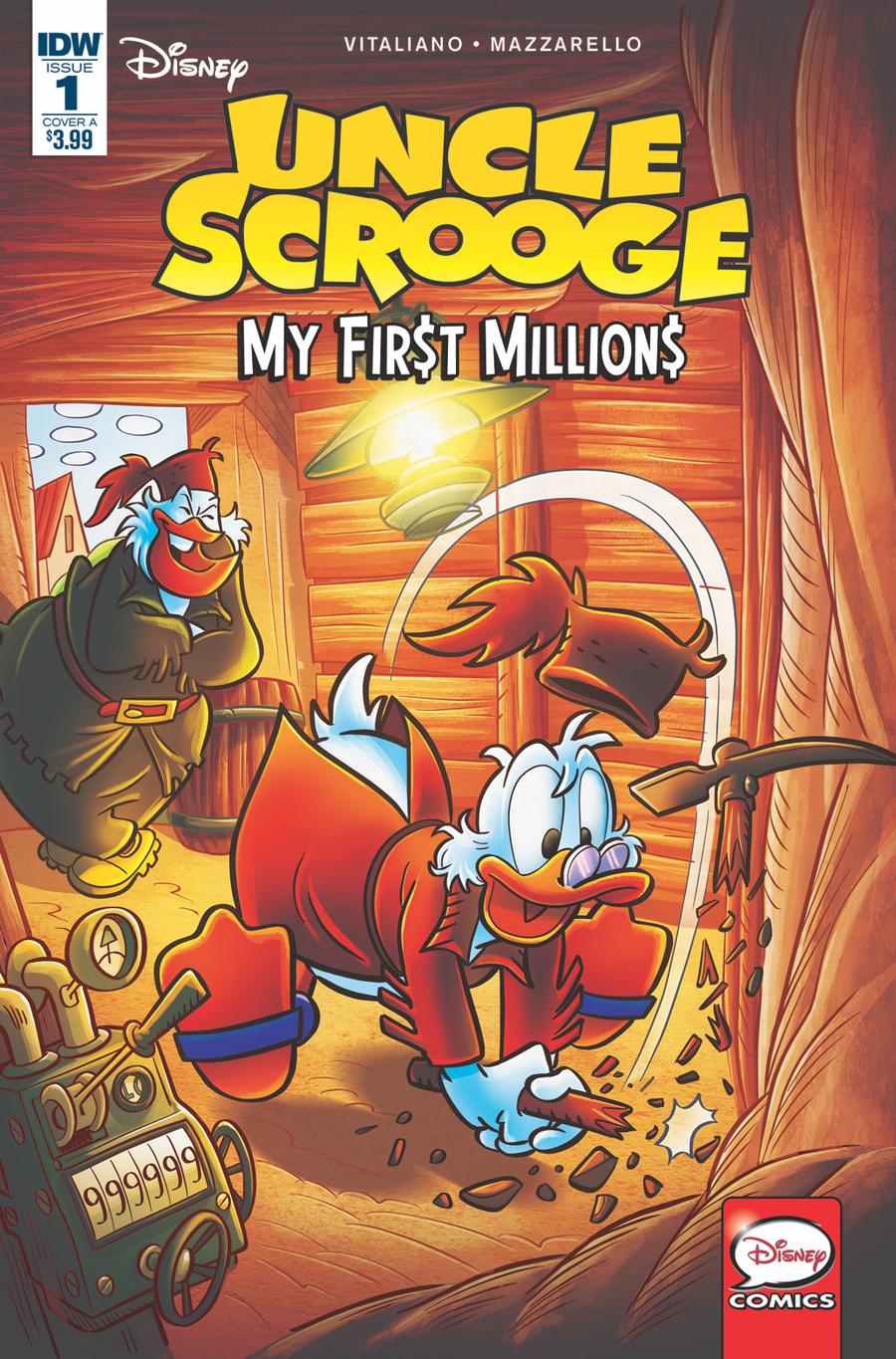 Uncle Scrooge My First Millions #1 Cover A Regular Marco Gervasio Cover
