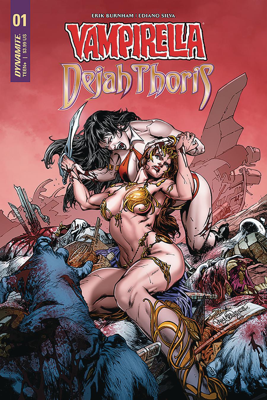 Vampirella Dejah Thoris #1 Cover B Variant Carlo Pagulayan Cover