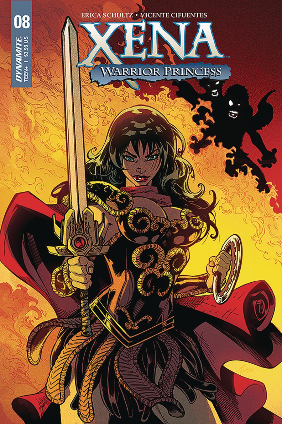 Xena Vol 2 #8 Cover B Variant Vicente Cifuentes Cover