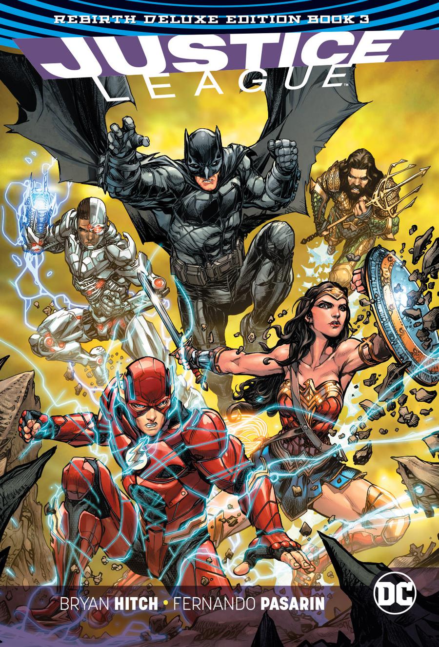 Justice League Rebirth Deluxe Edition Book 3 HC