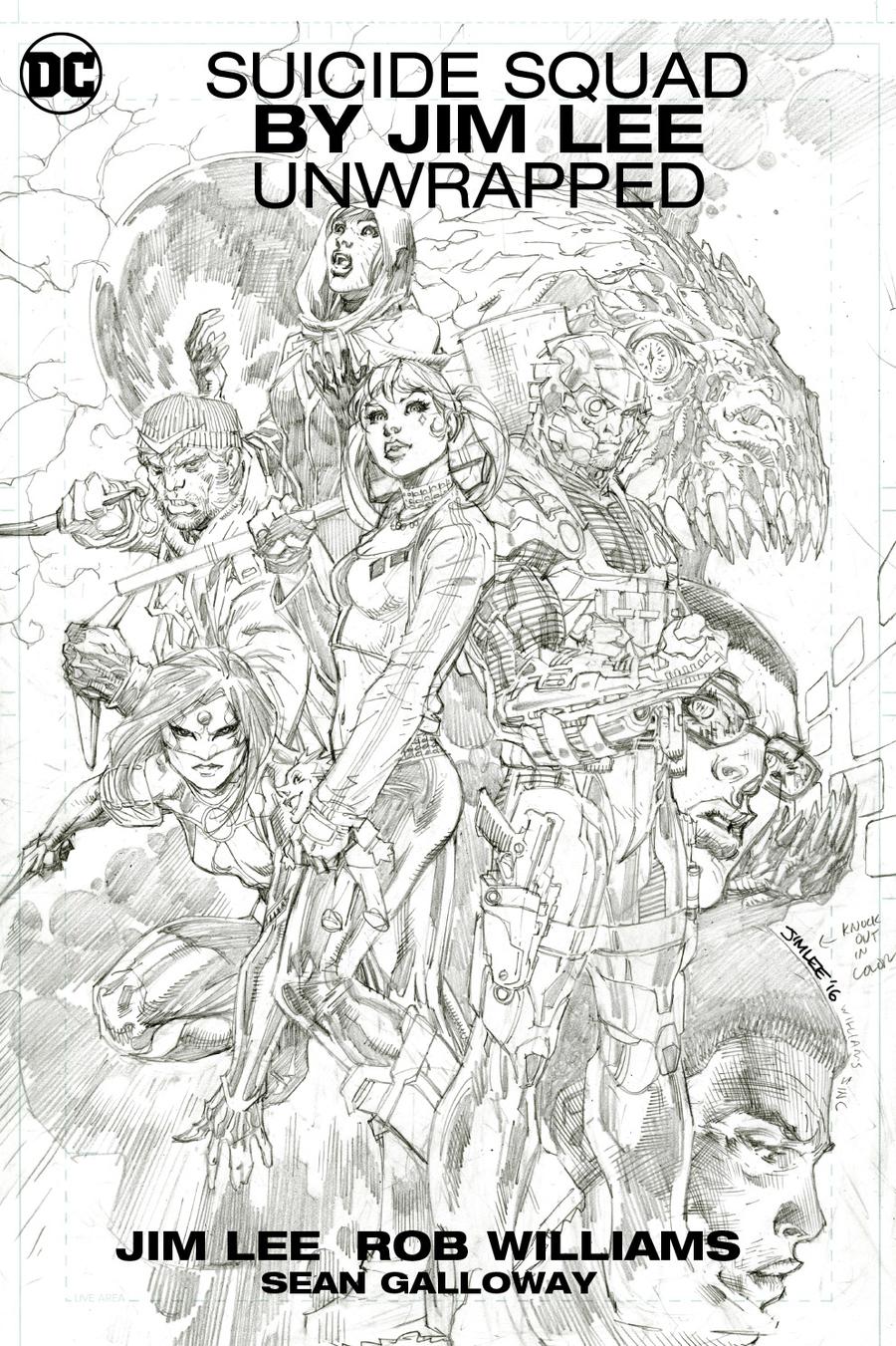 Suicide Squad Unwrapped By Jim Lee HC