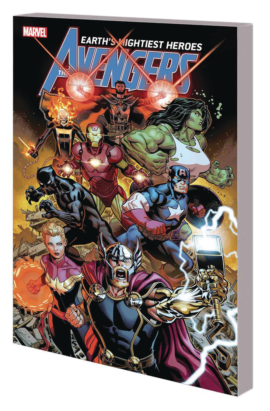 Avengers By Jason Aaron Vol 1 Final Host TP Book Market Ed McGuinness Cover