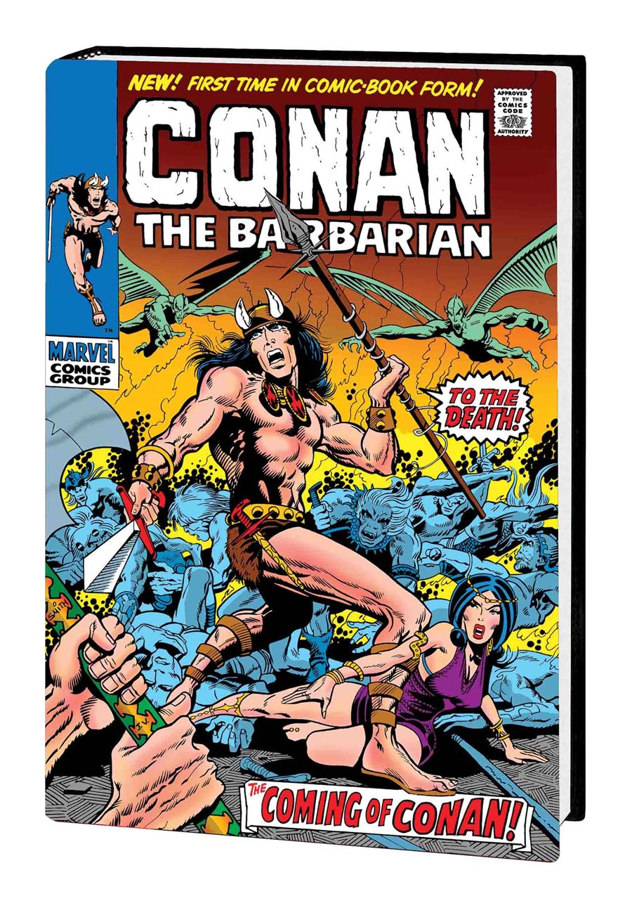 Conan The Barbarian Original Marvel Years Omnibus Vol 1 HC Direct Market Barry Windsor-Smith Variant Cover