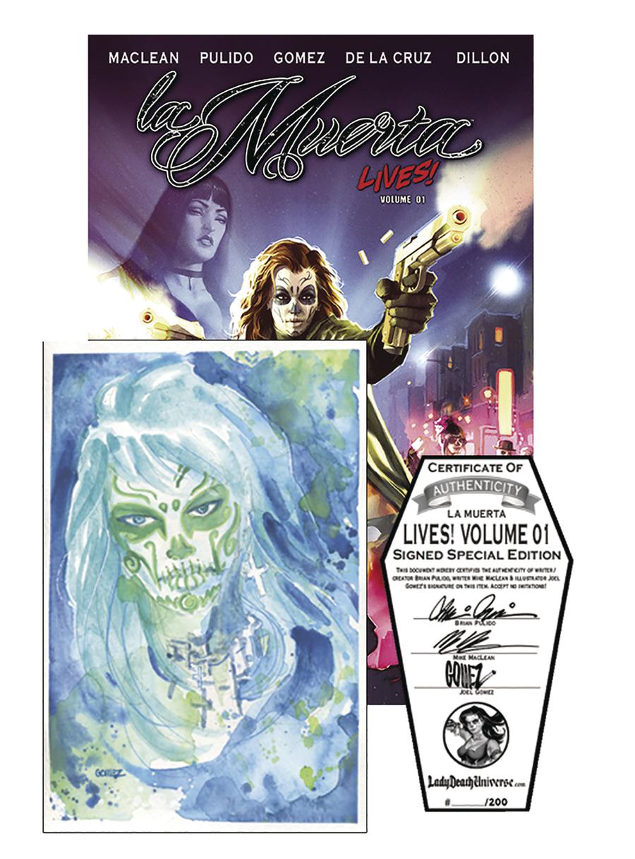 La Muerta Lives Vol 1 HC Signed Special Edition
