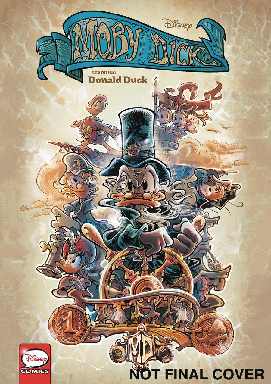 Disney Moby Dick Starring Donald Duck TP