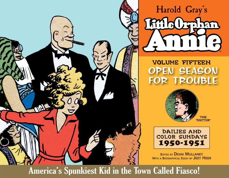 Complete Little Orphan Annie Vol 15 Open Season For Trouble HC