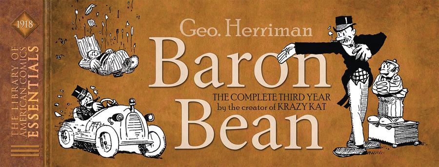 Library Of American Comics Essentials Vol 12 Baron Bean 1918 HC