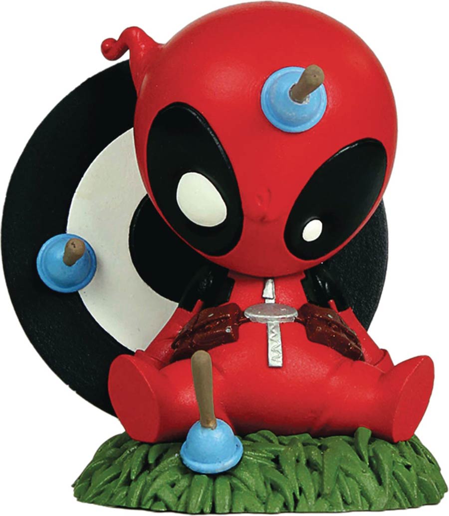 Marvel Mini Heroes Animated PVC Statue - Deadpool