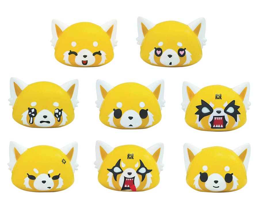 Aggretsuko Squishme Blind Mystery Box 24-Piece Display