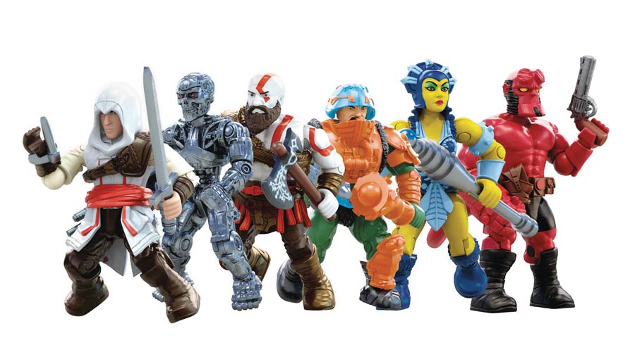 Mega Construx Heroes Mini Figure Wave 4 Assortment Case