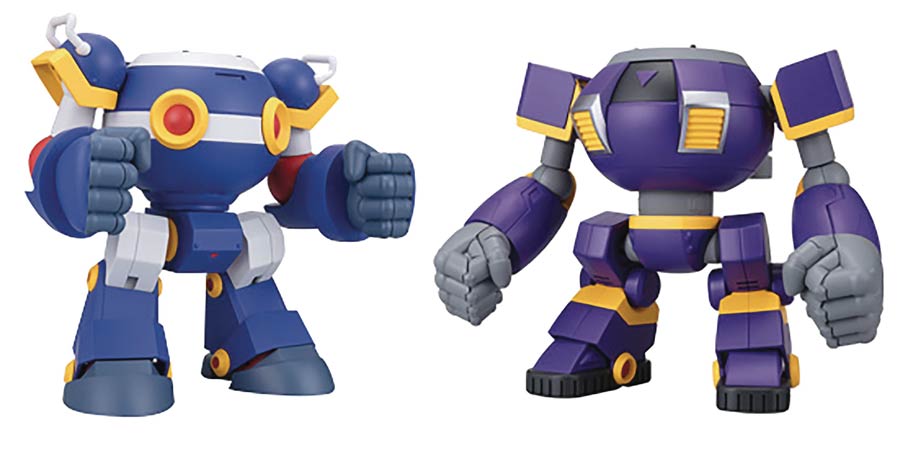 Mega Man Super Mini-Pla Kit - Box Of 2 Ride Armor Kits
