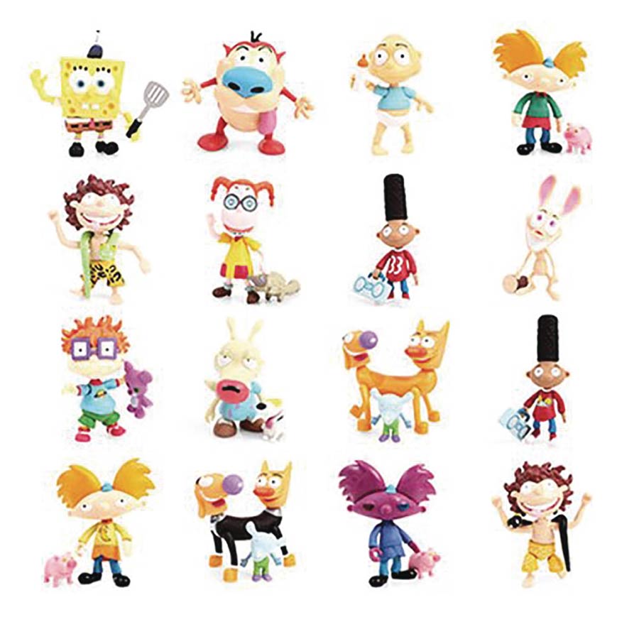 The Loyal Subjects x Nickelodeon Mini Figure Wave 1 Blind Mystery Box 12-Piece Display