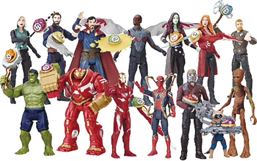 Avengers 6-Inch Action Figure With Infinity Stone Assortment Case 201801