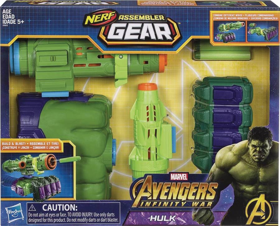 Avengers Infinity War NERF Assembler Gear Hulk Case