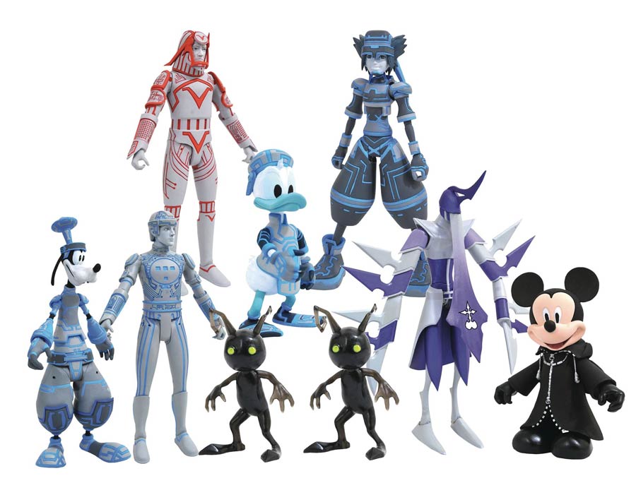 Kingdom Hearts Select Action Figure Series 3 Assortment Case