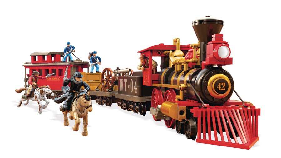 Mega Construx Pro Builder Train Heist