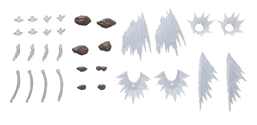 Figure-Rise Effect Kit - Blast Wave White