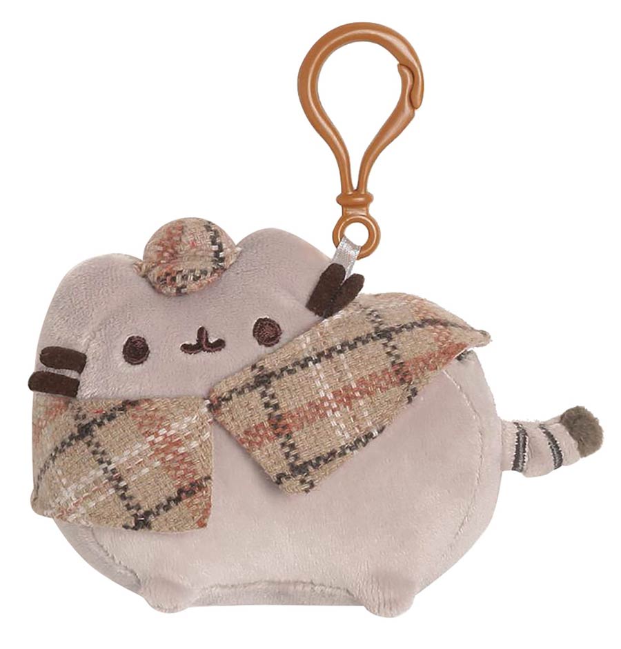 Gund Pusheen Backpack Clip - Detective Pusheen