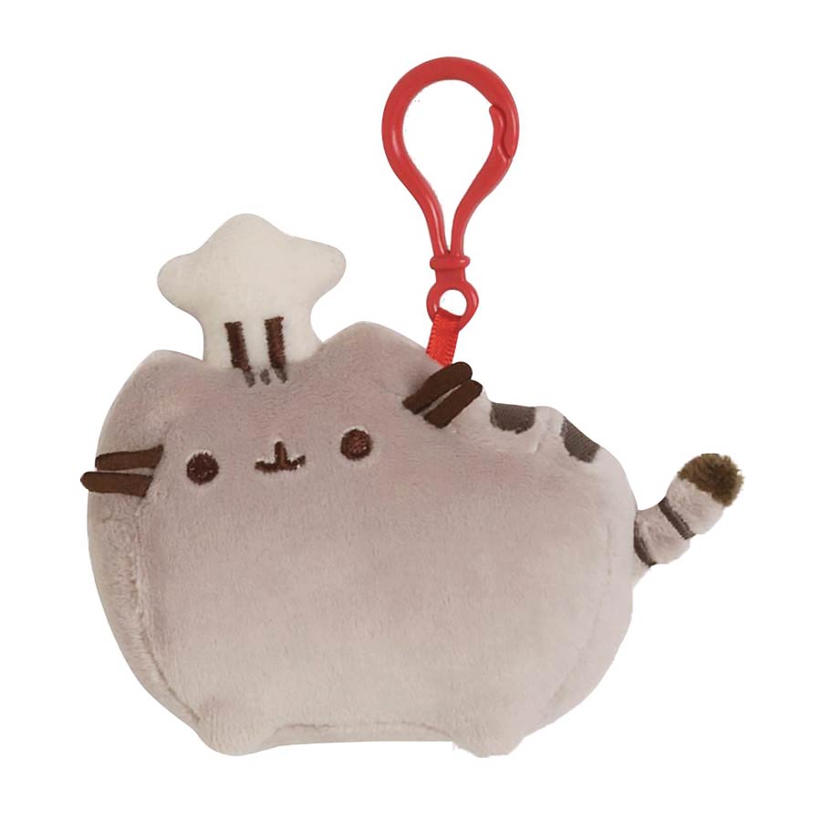 Gund Pusheen Backpack Clip - Chef Pusheen