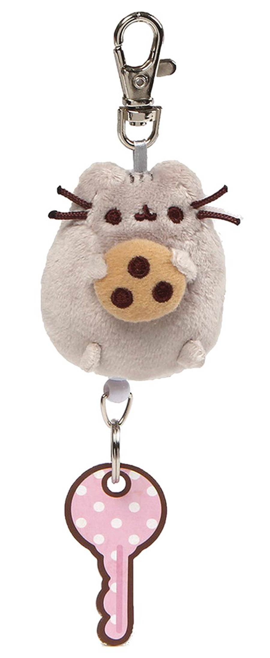 Gund Pusheen Retractable Keychain