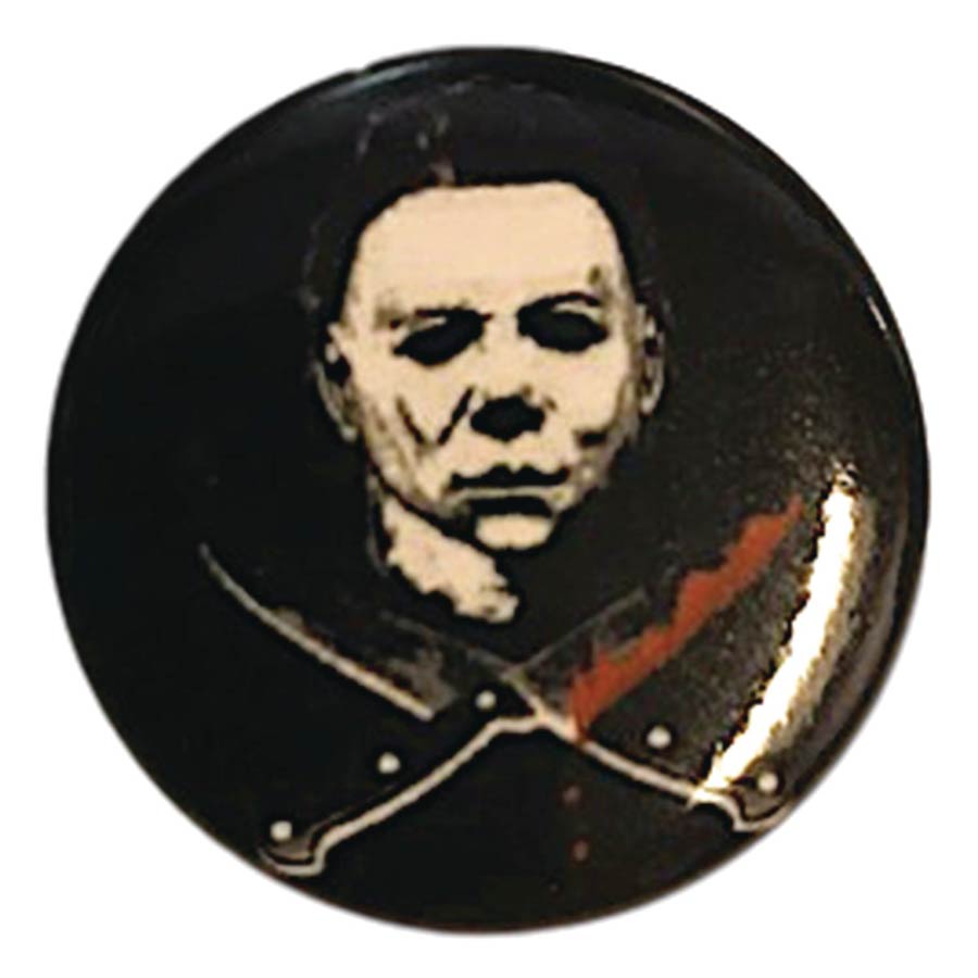 Halloween Michael Myers 1-Inch Punk Pin
