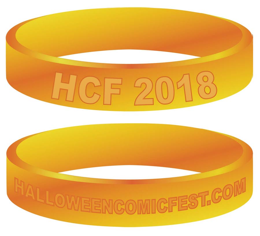 HCF 2018 Orange Wrist Band