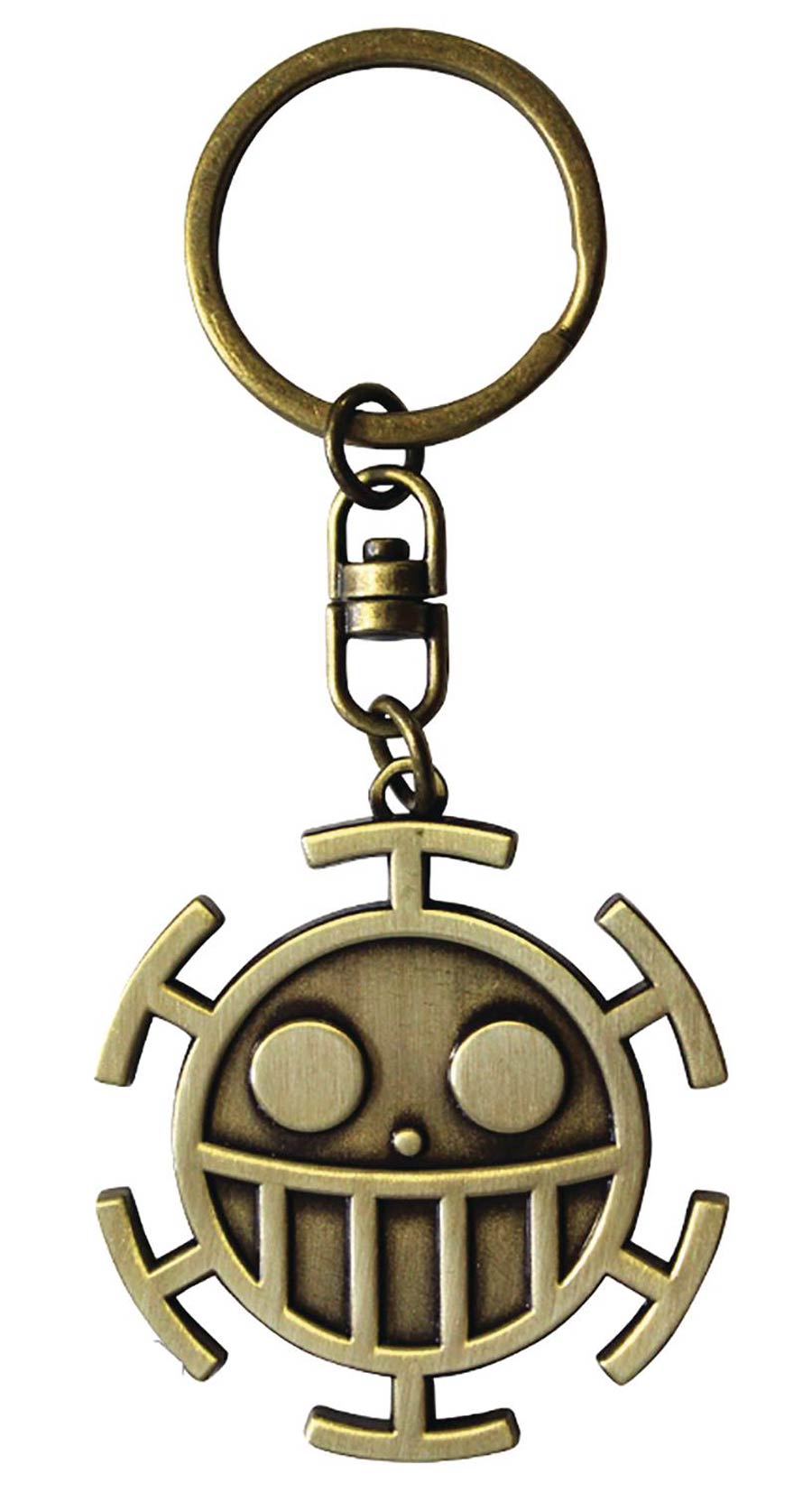 One Piece Jolly Roger Metal Keychain - Heart Pirates