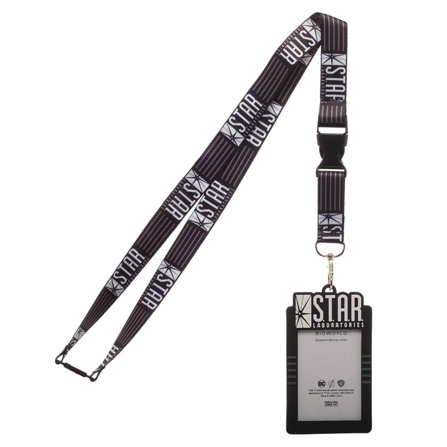 Star Labs Lanyard With Rubber ID Holder
