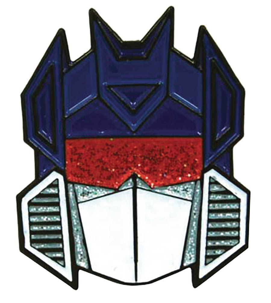 Transformers Glitter Face Pin - Soundwave
