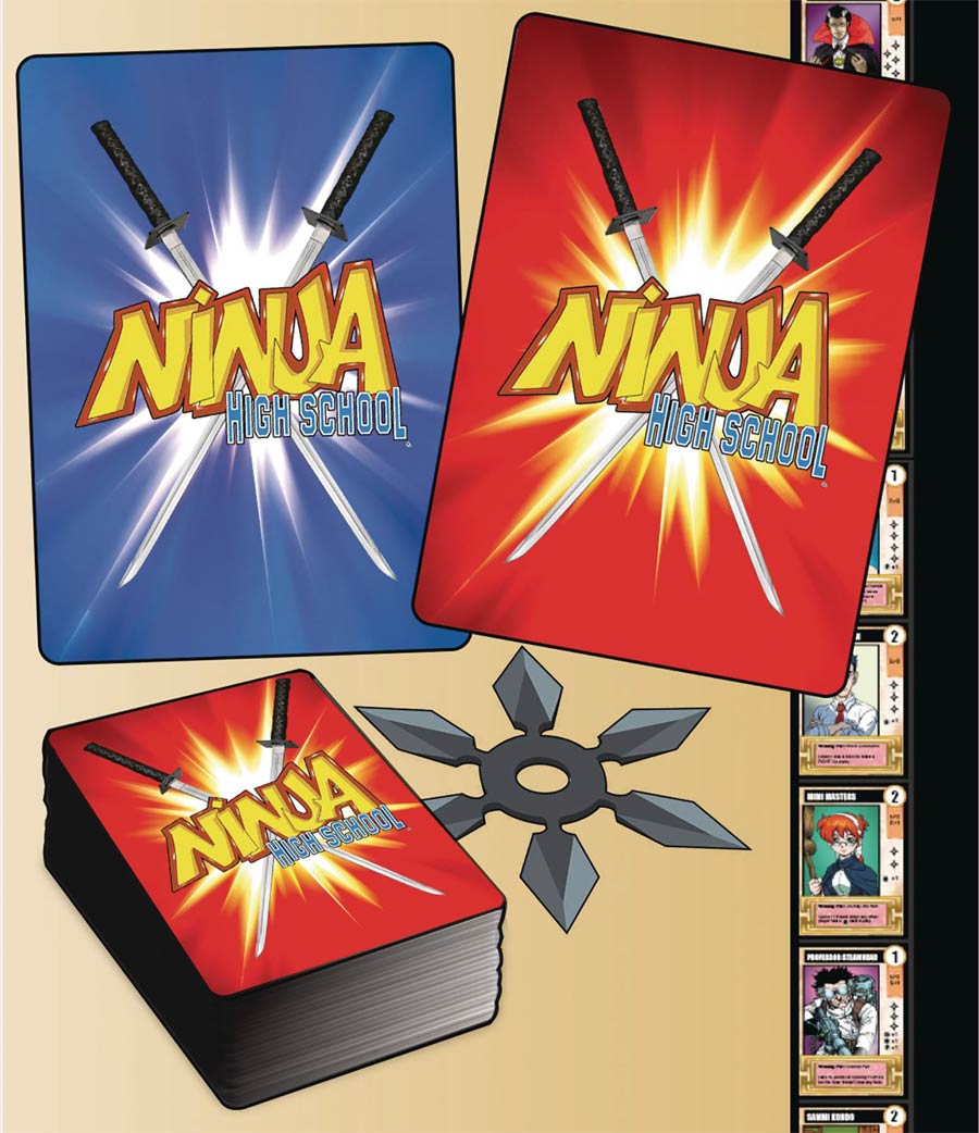 Ninja High School Card Game
