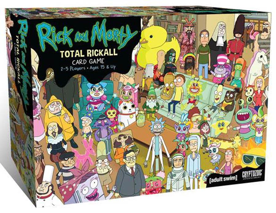 Rick And Morty Total Rickall Card Game