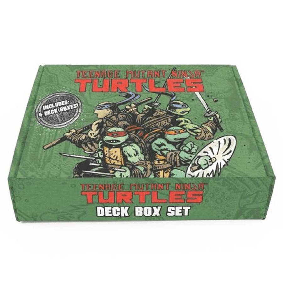 Teenage Mutant Ninja Turtles Deck Boxes (Set Of 4)