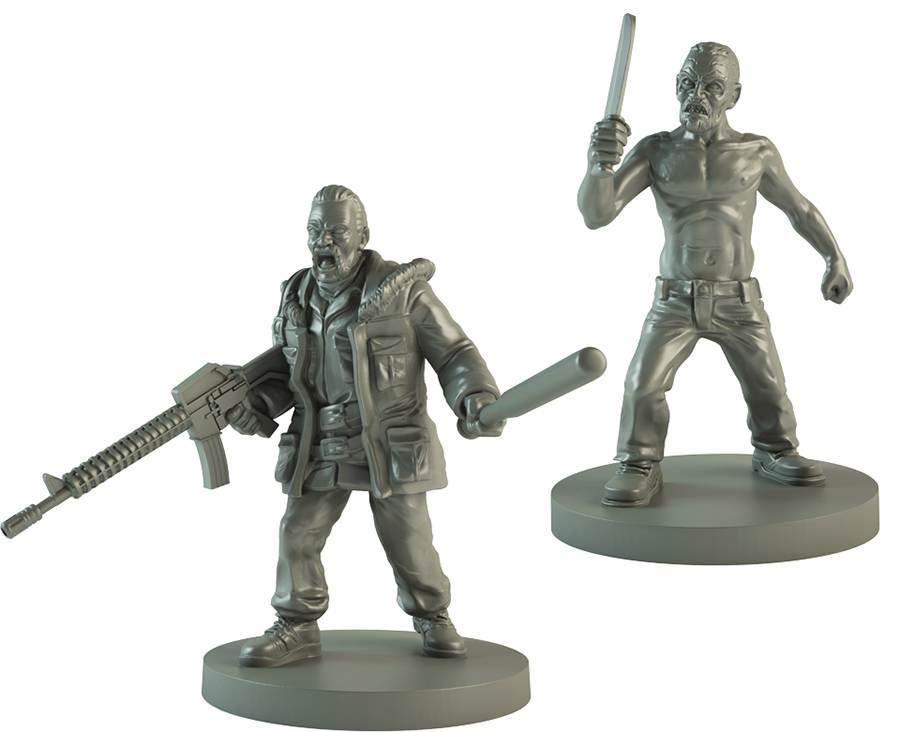 Walking Dead All Out War Abraham Booster